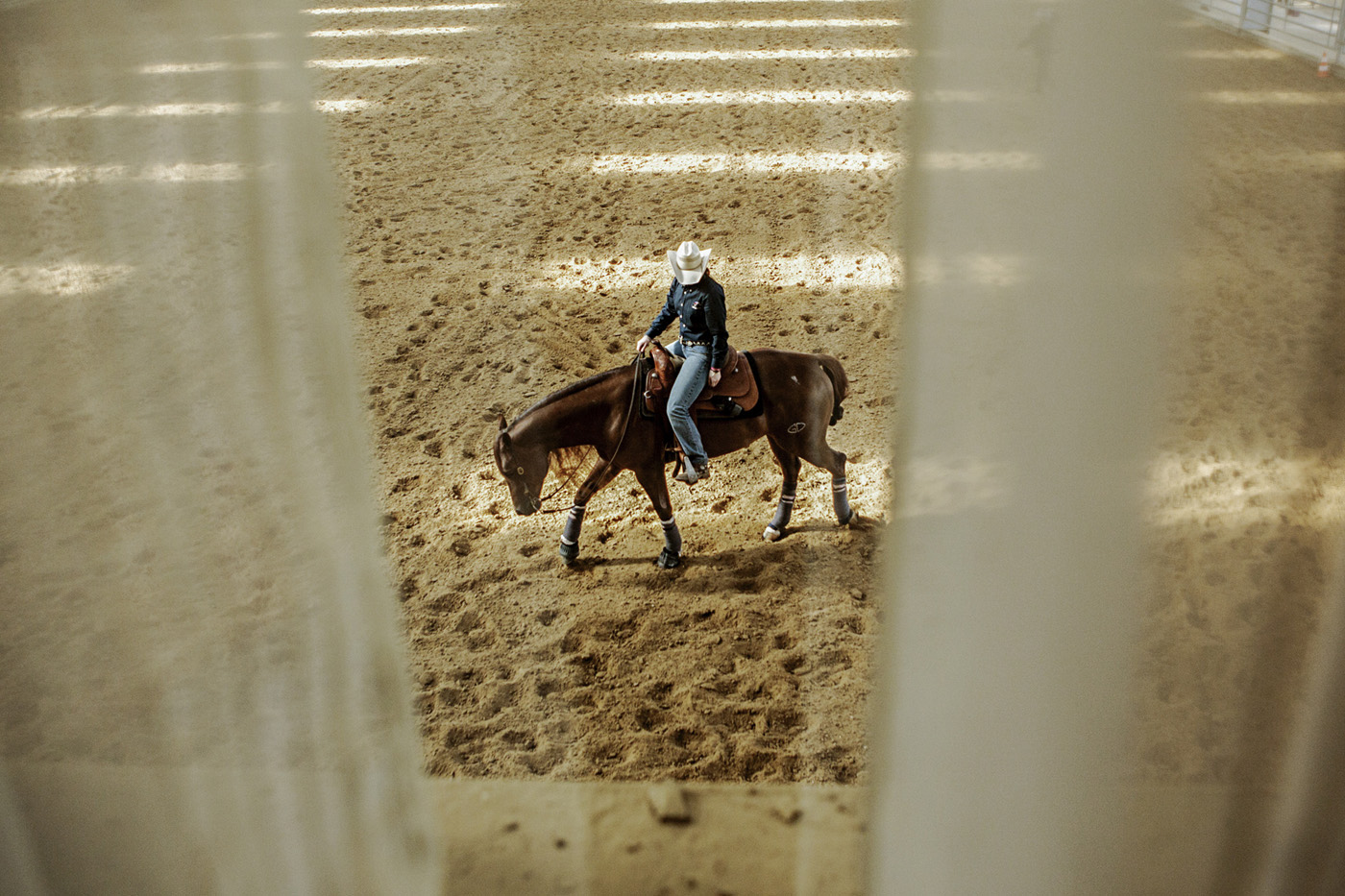 Jean-François Robert - Reining, des cowboys en Seine-et-Marne - 4