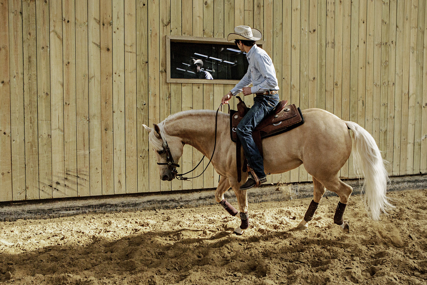 Jean-François Robert - Reining, des cowboys en Seine-et-Marne - 1