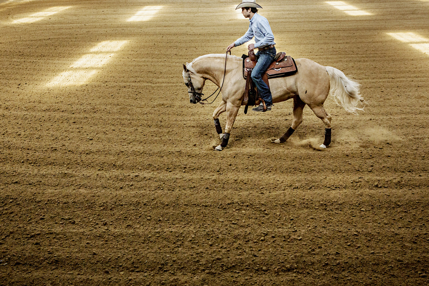 Jean-François Robert - Reining, des cowboys en Seine-et-Marne - 6